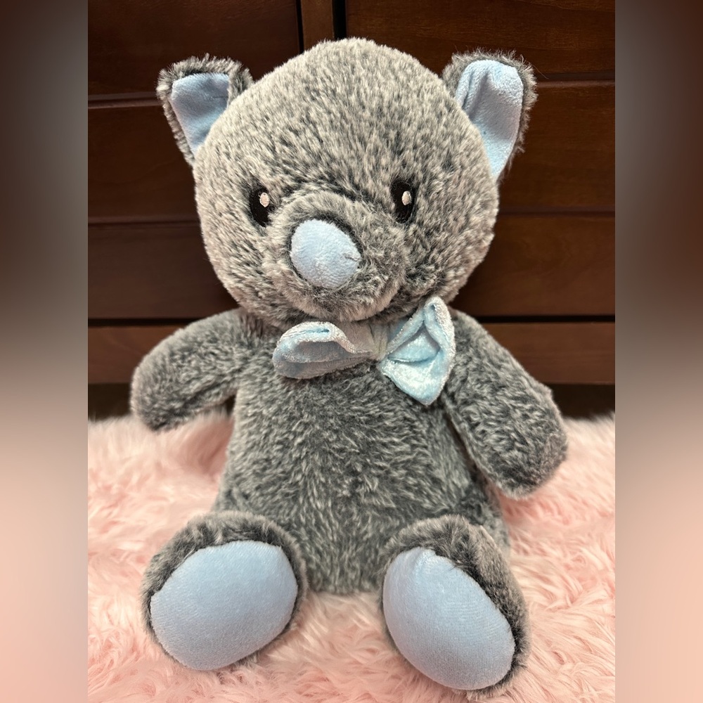 PetSmart Plush Dog Toy Stuffed Cat with Squeaker 10”